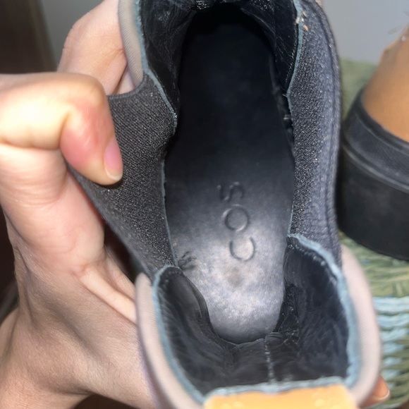 COS Chunky Sole Leather Ankle Boots - EU 38 - Picture 11 of 14